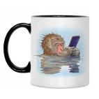 Кружка двухцветная