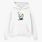 Толстовка худи оверсайз