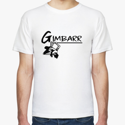 Футболка с принтом  Gimbarr