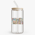 Банка с бамбуковой крышкой