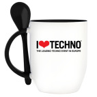 Кружка с ложкой