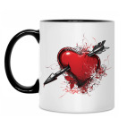 Кружка двухцветная