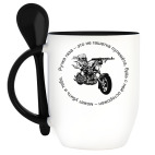 Кружка с ложкой