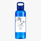 Прозрачная спортивная бутылка