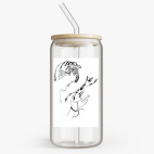 Банка с бамбуковой крышкой