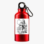 Металлическая бутылка 400 мл UV-DTF