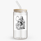 Банка с бамбуковой крышкой