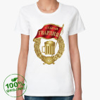 Женская футболка органик