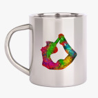 Кружка металлическая