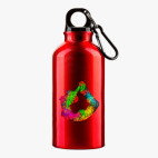 Металлическая бутылка 400 мл UV-DTF