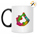 Кружка-хамелеон