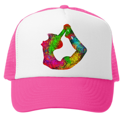 Кепка-тракер с принтом Узорная Данурасана