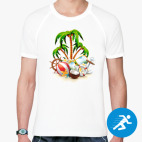 Мужская спортивная футболка