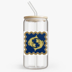 Банка с бамбуковой крышкой