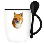 Кружка с ложкой