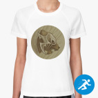 Женская спортивная футболка