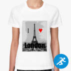 Женская спортивная футболка