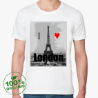 Мужская футболка органик