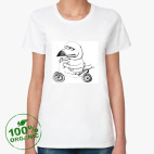 Женская футболка органик