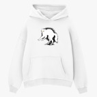 Толстовка худи оверсайз