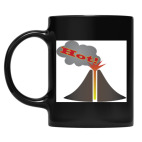 Кружка цветная UV-DTF