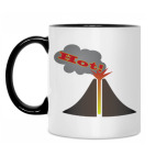 Кружка двухцветная