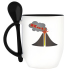 Кружка с ложкой