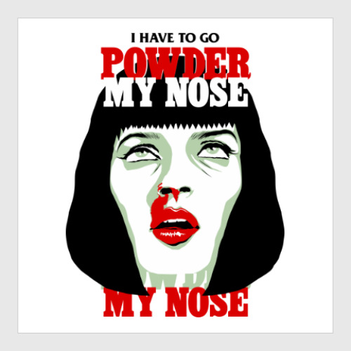 Постер Mia Wallace Pulp Ficton