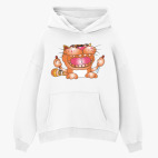 Толстовка худи оверсайз