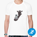 Мужская спортивная футболка