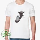 Мужская футболка органик