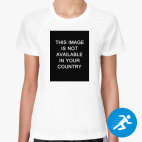 Женская спортивная футболка