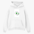 Толстовка худи оверсайз