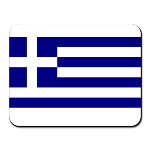 Коврик для мыши с принтом Греция