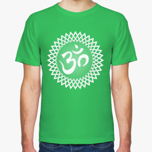 Футболка с принтом Ом