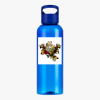 Прозрачная спортивная бутылка