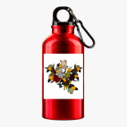 Металлическая бутылка 400 мл UV-DTF