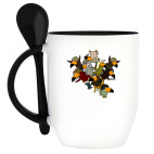 Кружка с ложкой