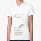 Женская рубашка поло