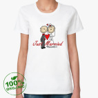 Женская футболка органик