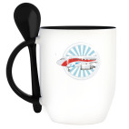 Кружка с ложкой