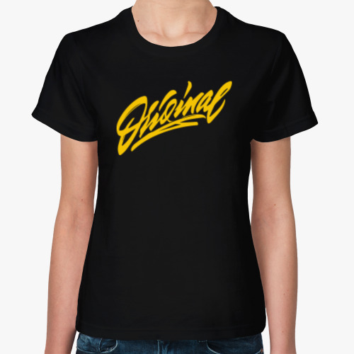 Женская футболка с принтом Original