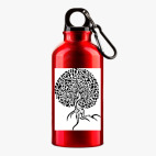 Металлическая бутылка 400 мл UV-DTF