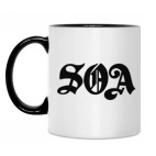 Кружка двухцветная