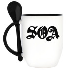 Кружка с ложкой