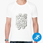 Мужская спортивная футболка