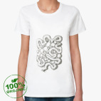 Женская футболка органик