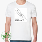 Мужская футболка органик