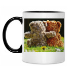 Кружка двухцветная