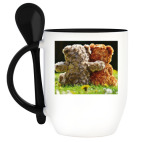 Кружка с ложкой